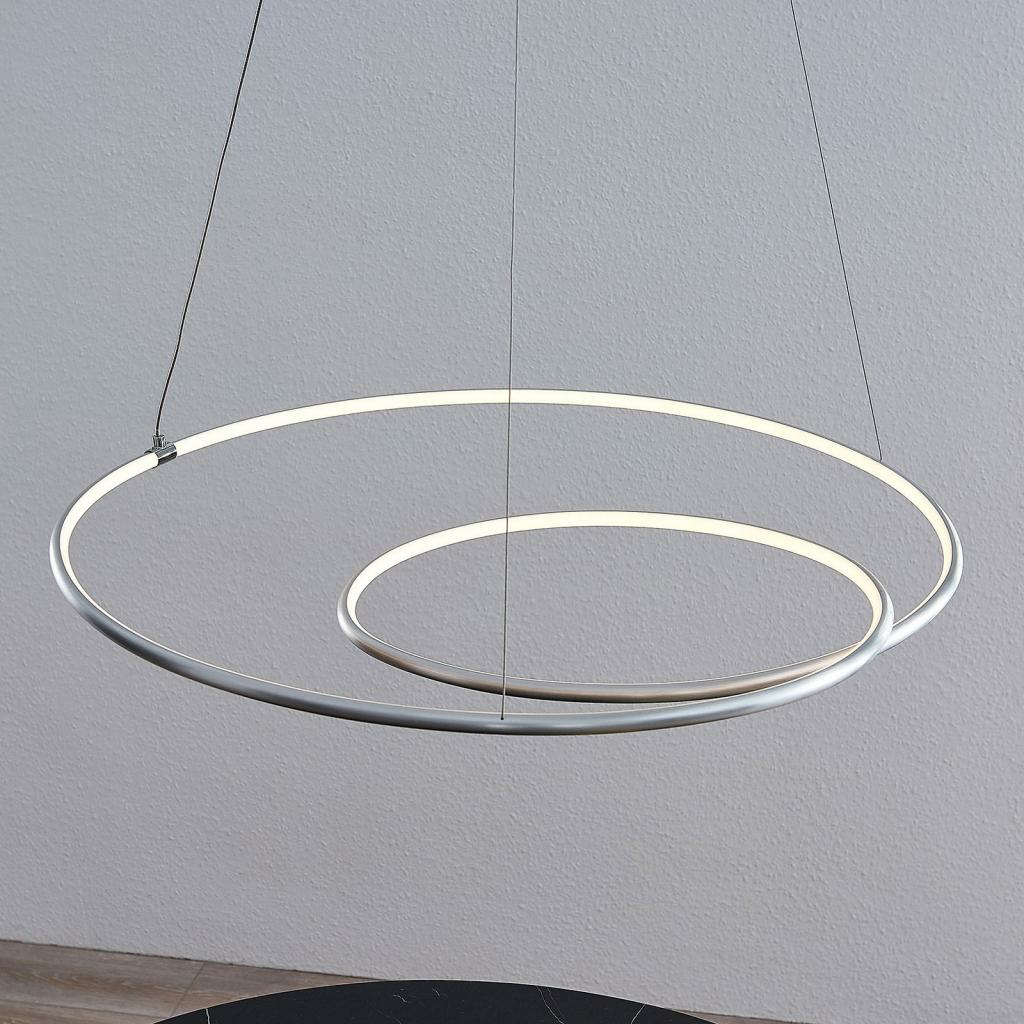 B-Ware Lindby Lucy Led Hängeleuchte Hängeleuchte Deckenlampe Deckenlampe Aluminium 70cm - 4251096563795