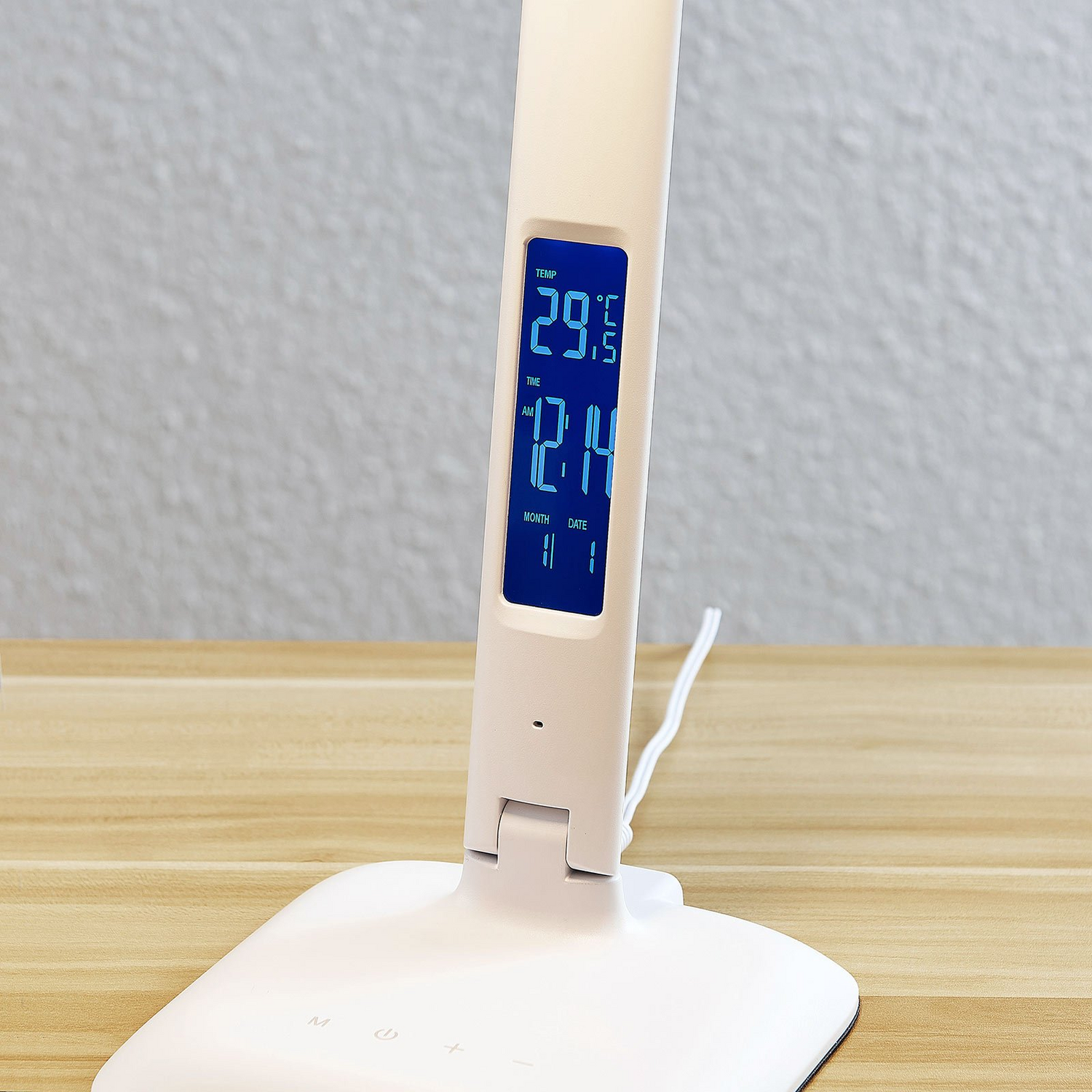 B-Ware Lindby Ludmilla Led Tischlampe Display Schreibtischlampe Bürotischleuchte Weiß - 4251096559361