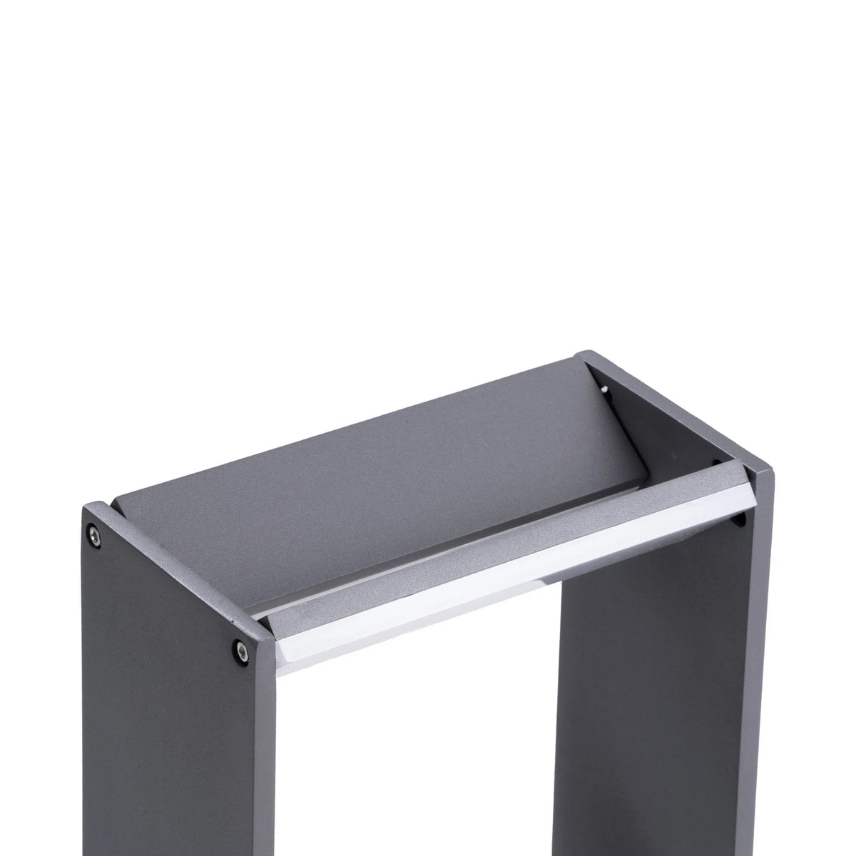 Lindby Wegeleuchte Wegelampe LED Aluminium dunkelgrau Luitgard Außenlampe 60cm - 4251911751963