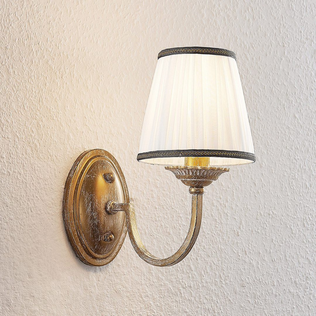 Lindby Lumiel Wandleuchte Mit Textilschirm Wandleuchte Lampe Siehe Text/Foto B-Ware - 4251096571370