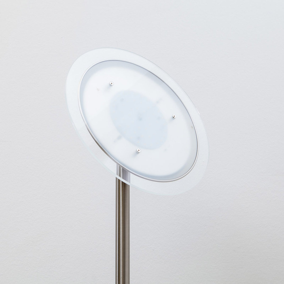 Lindby Stehlampe Stehleuchte LED Malea nickelfarben dimmbar Lichtspender Touc131 - 6291105709620