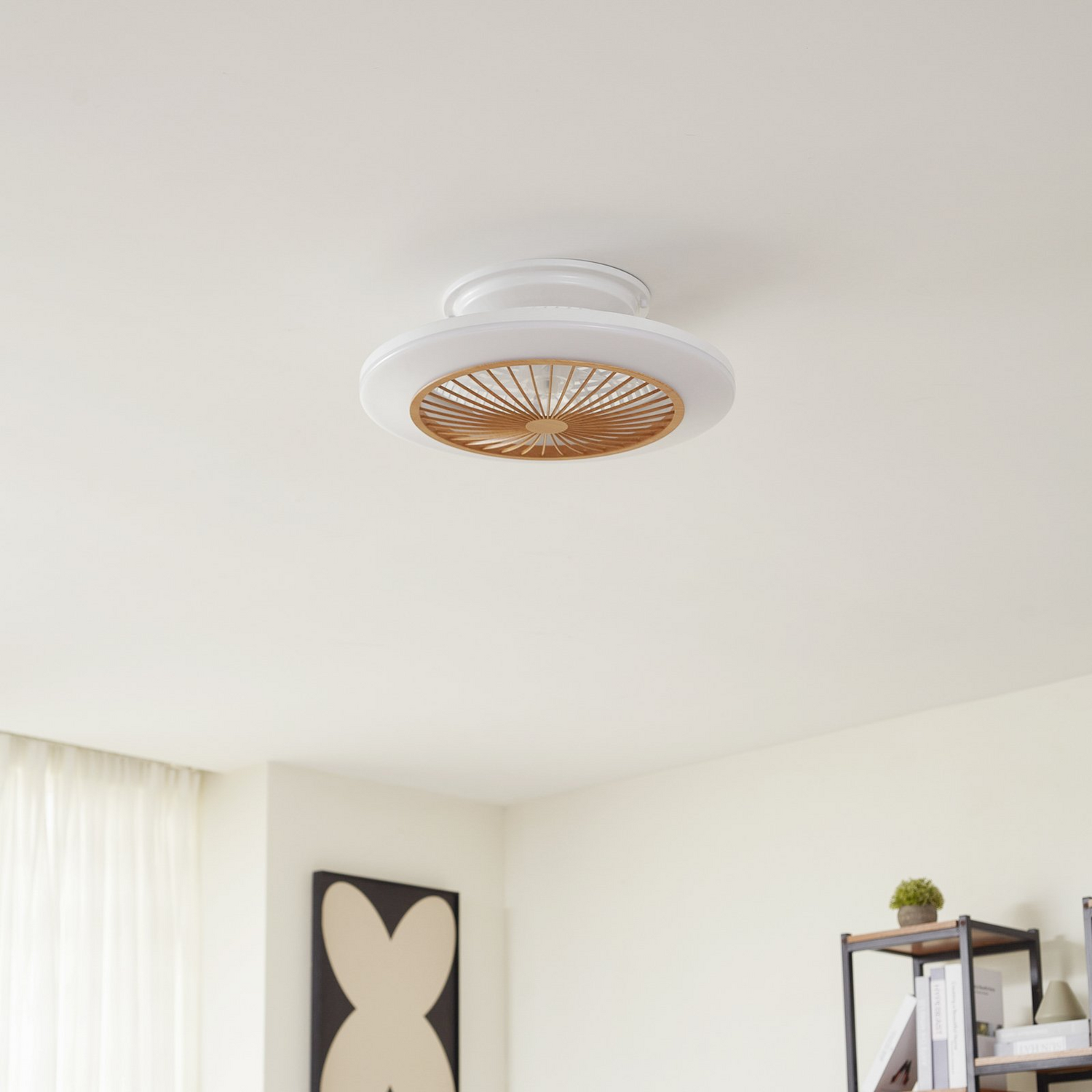 B-Ware Lindby Mamuti Led Deckenventilator Deckenlampe Deckenleuchte Lampe Leuchte Li413