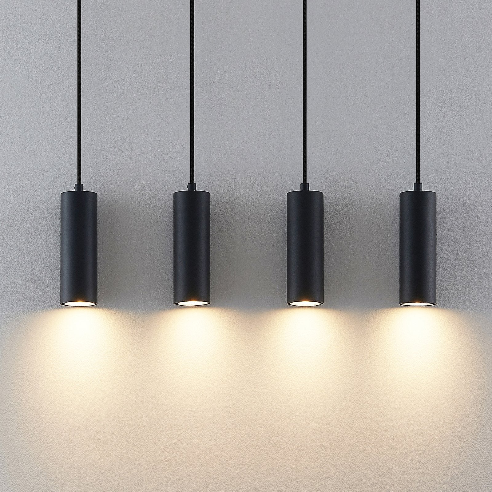Lindby Maniva Pendelleuchte Deckenlampe Hängeleuchte Lampe Leuchte GU10 Holz - 4251911711738
