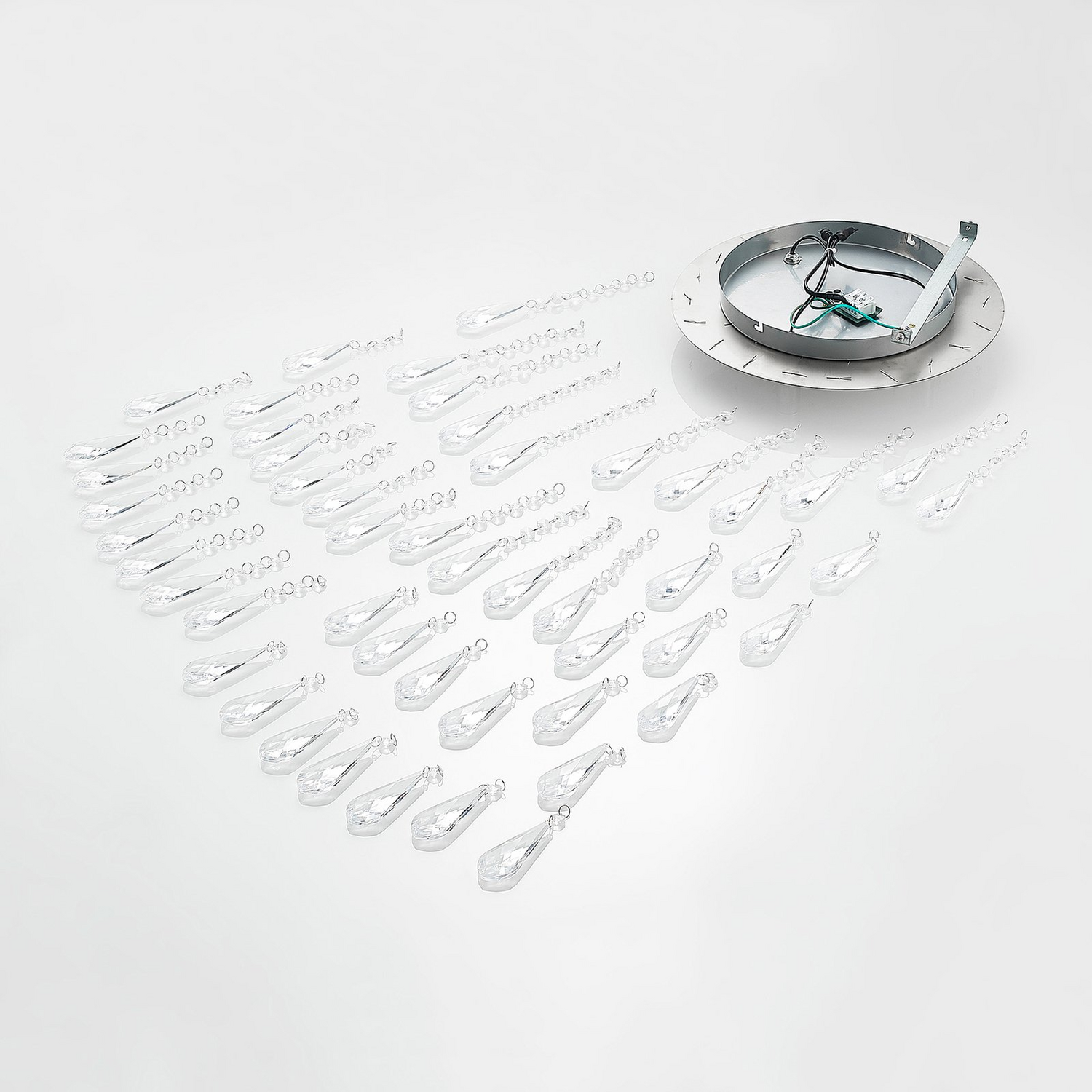 Lindby Mavinus Deckenlampe Wohnzimmerleuchte Deckenlampe Kronleuchter G9 Chrom B-Ware - 4251096590340