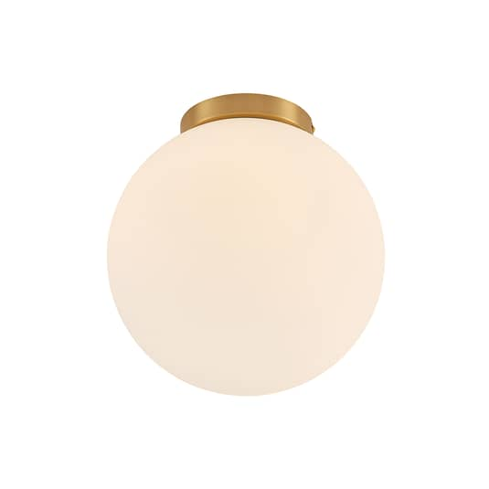 B-Ware Lindby Meriala Deckenlampe Messing Glas ø 30cm Deckenlampe Glaslampe Lampe E27 - 8502193172016