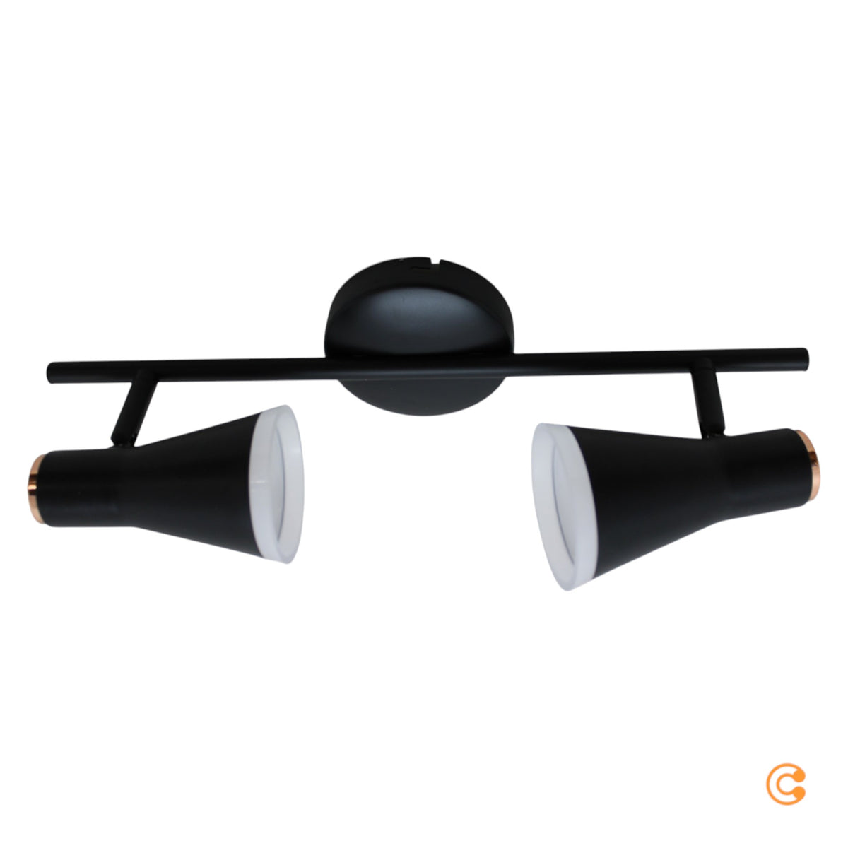 Lindby Deckenstrahler Spotleuchte LED Schwarz Michiko Wohnzimmer Küche Flur - 4251096559385