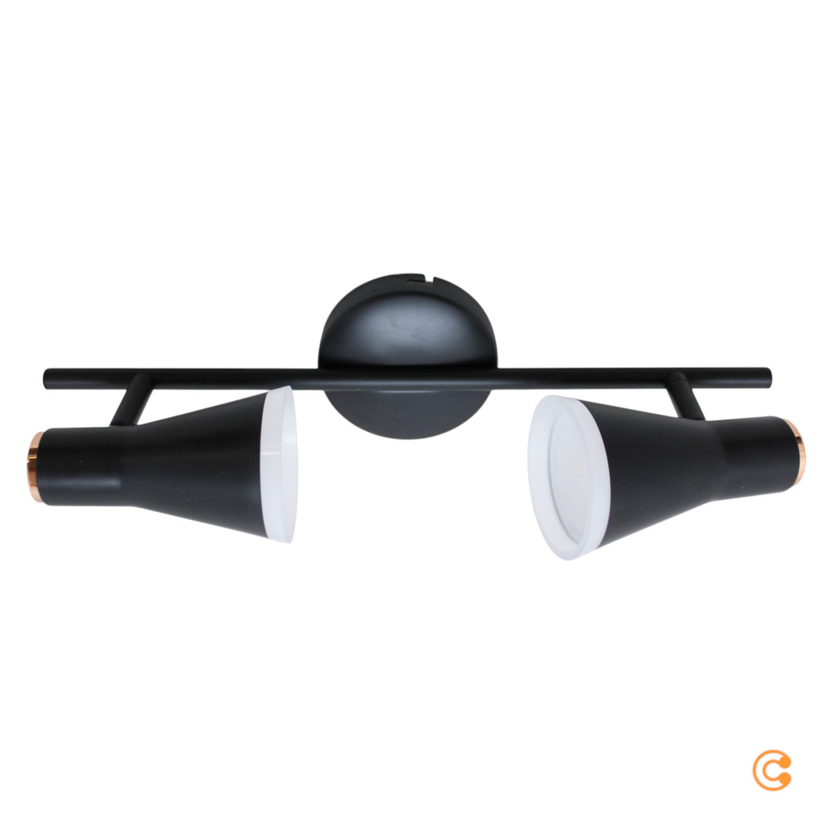 Lindby Deckenstrahler Spotleuchte LED Schwarz Michiko Wohnzimmer Küche Flur - 4251096559385