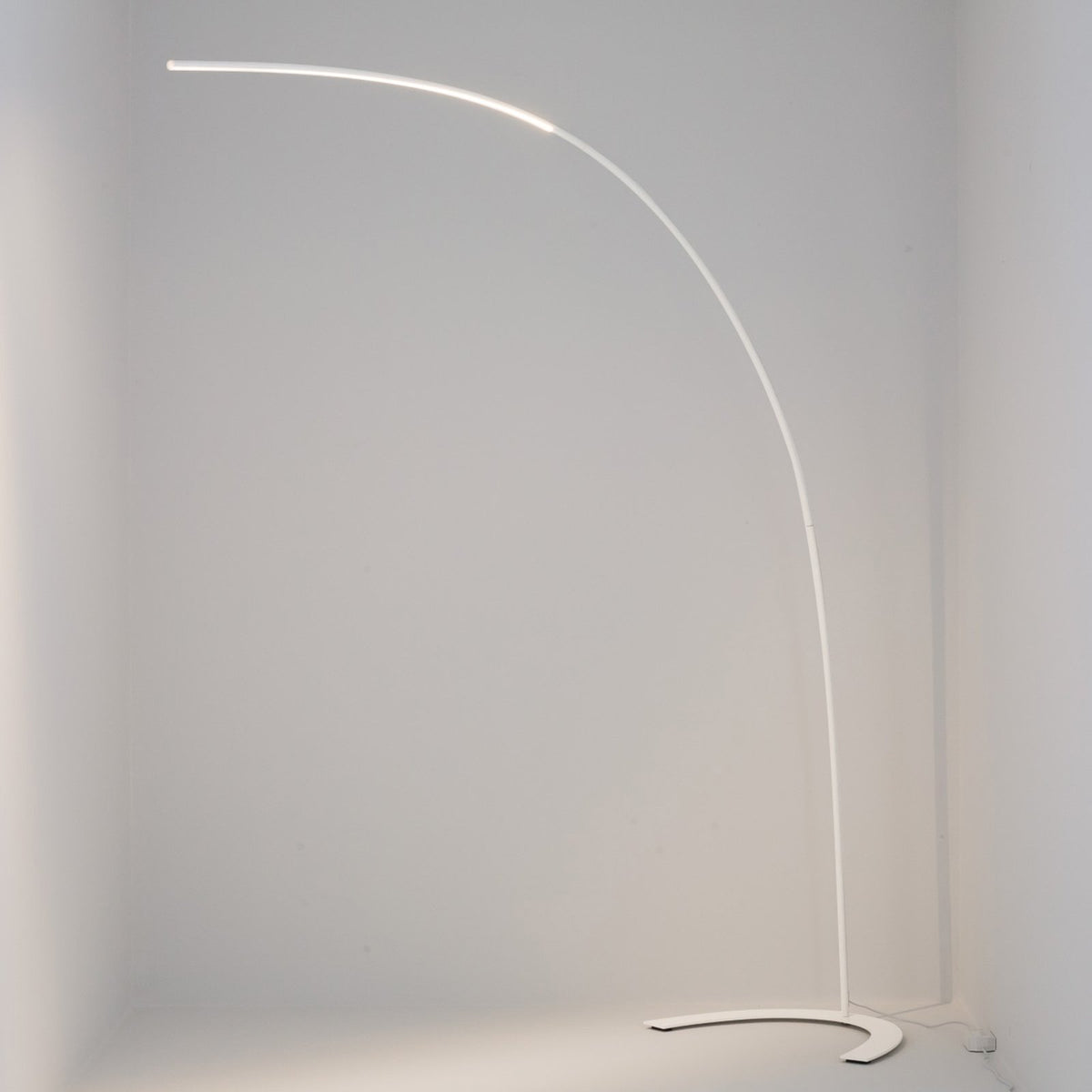 Bogenstehleuchte Standlampe Lindby LED Leuchte Danua weiß Metall Wohnzimmerlampe - 4251096501872