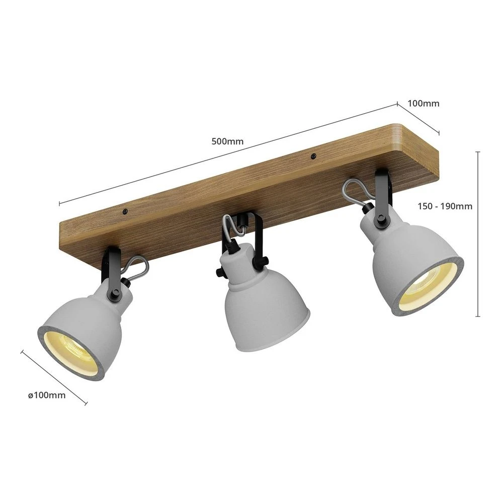 B-Ware Lindby Mirka 3 Deckenleuchte Deckenlampe Leuchte Lampe Deckenlicht Licht Light
