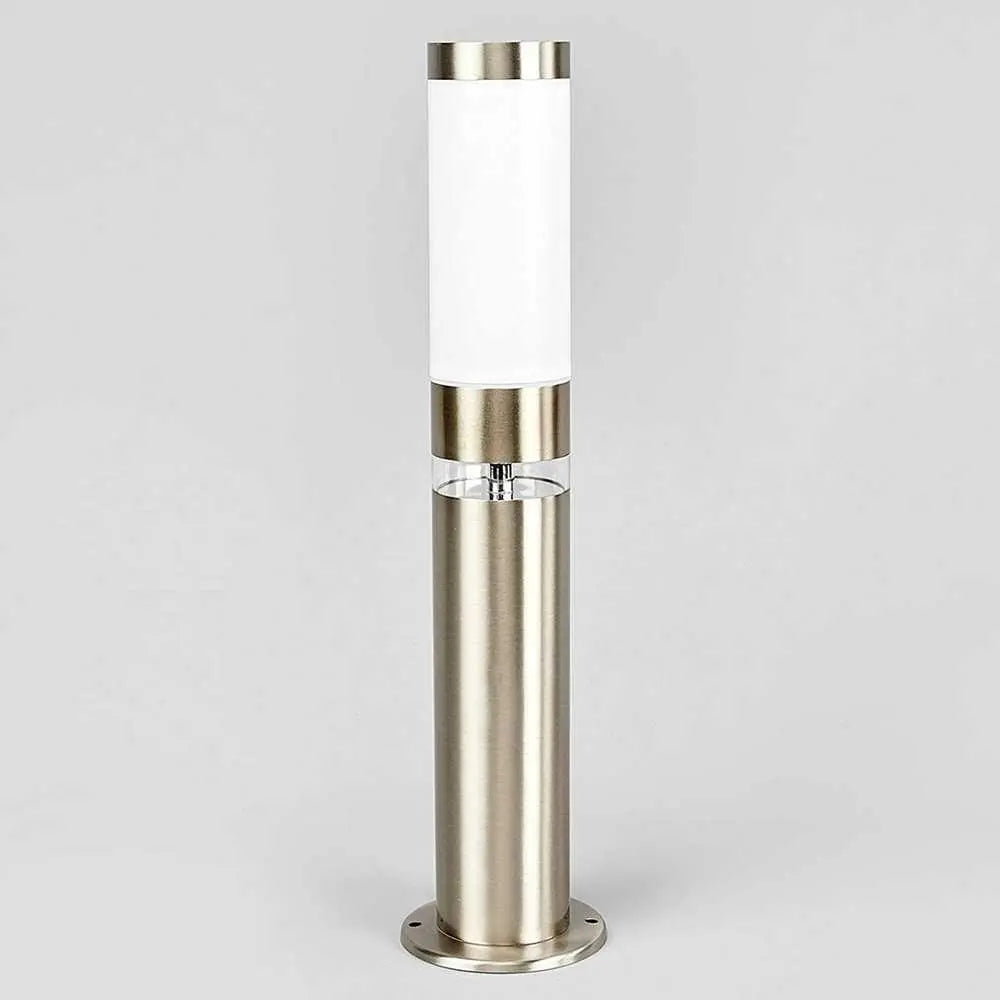 B-Ware Lindby Sockelleuchte Außenleuchte Binka Gartenlampe E27 Led Edelstahl 50 Cm Ip44 - 4251096500578