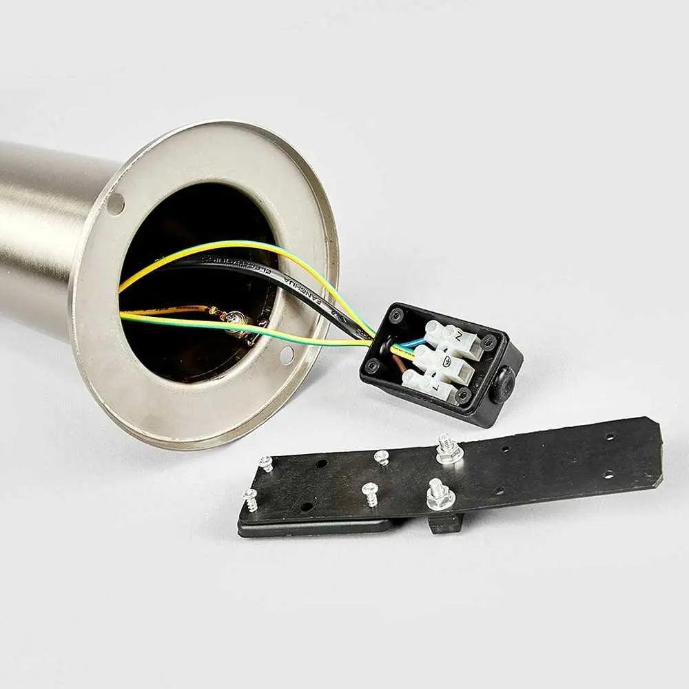 B-Ware Lindby Sockelleuchte Außenleuchte Binka Gartenlampe E27 Led Edelstahl 50 Cm Ip44 - 4251096500578