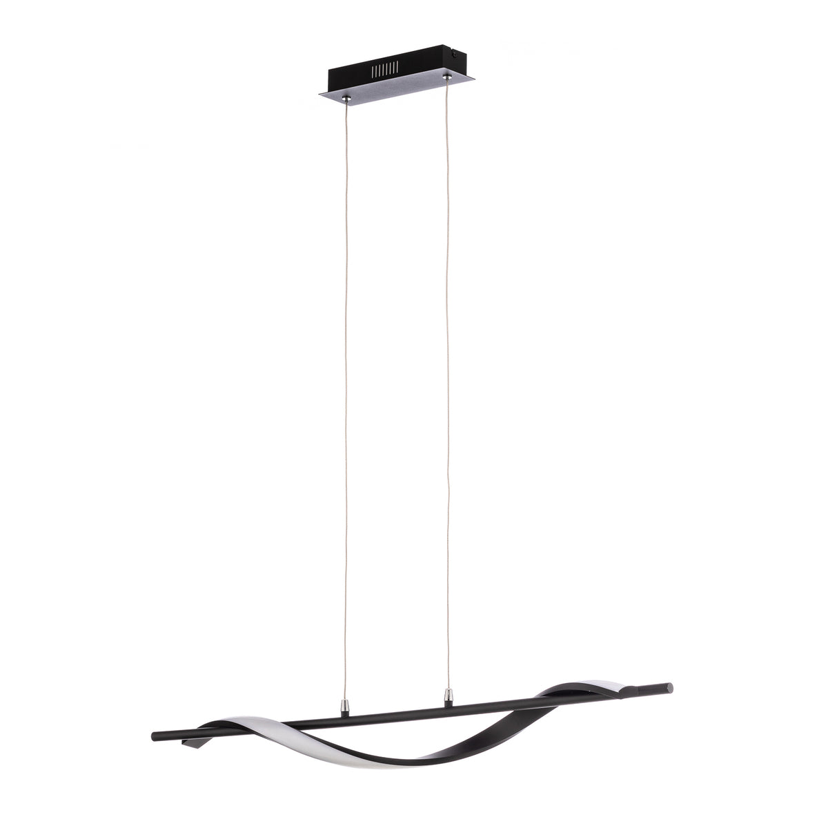 Lindby Munja LED-Hängeleuchte dimmbar sandschwarz Deckenlampe Deckenleuchte Spot - 4251911755770