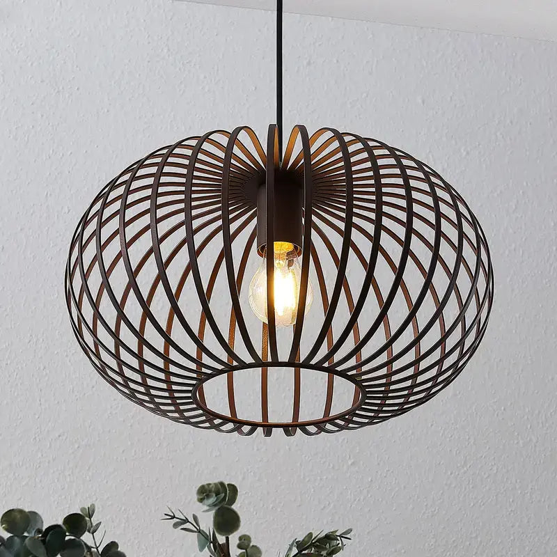 B-Ware Lindby Nahele Hängeleuchte Pendelleuchte Deckenlampe Leuchte Lampe Käfig Led
