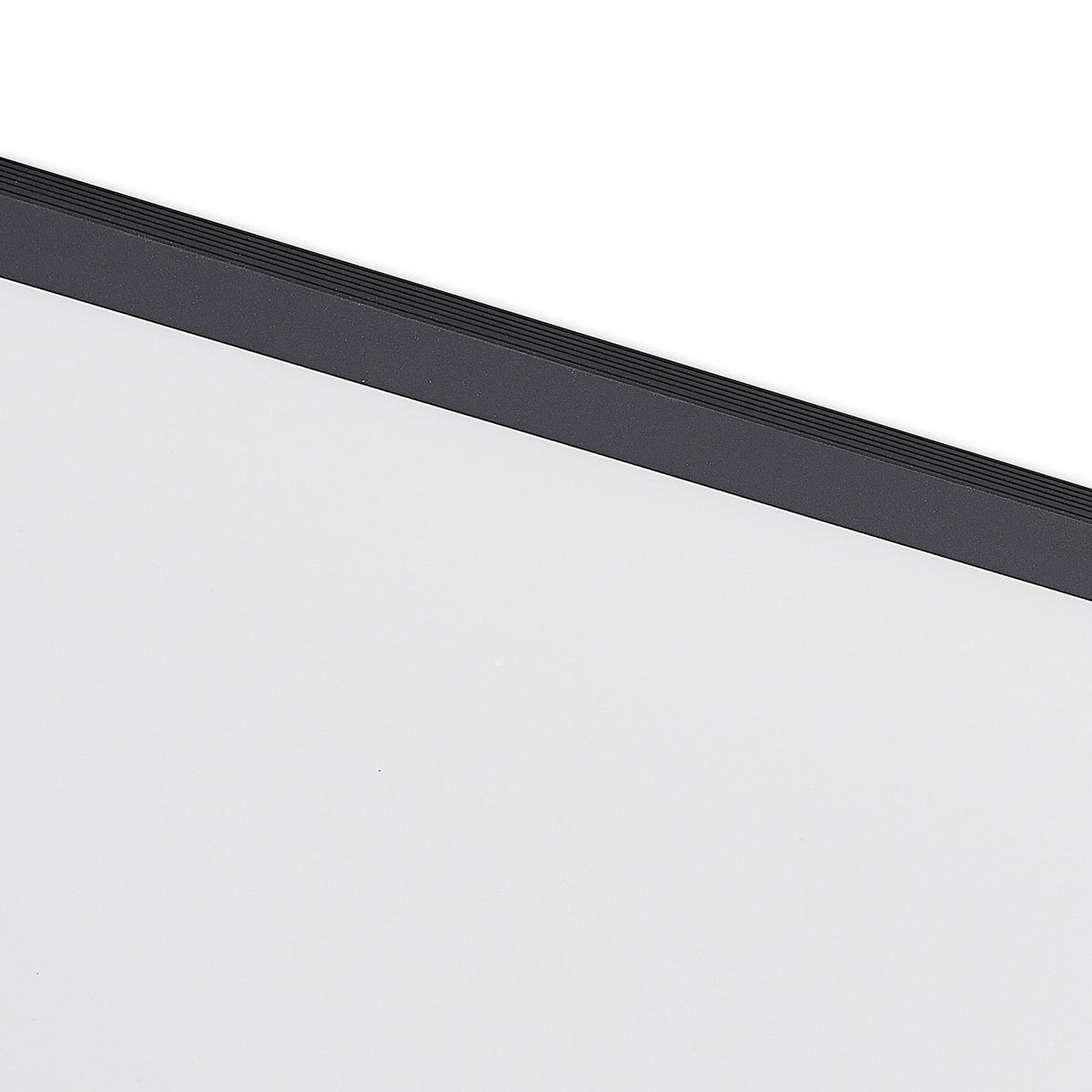 Lindby Deckenleuchte Deckenlampe LED Panel Schwarz Nelios Aluminium Kunststoff - 4251911739206