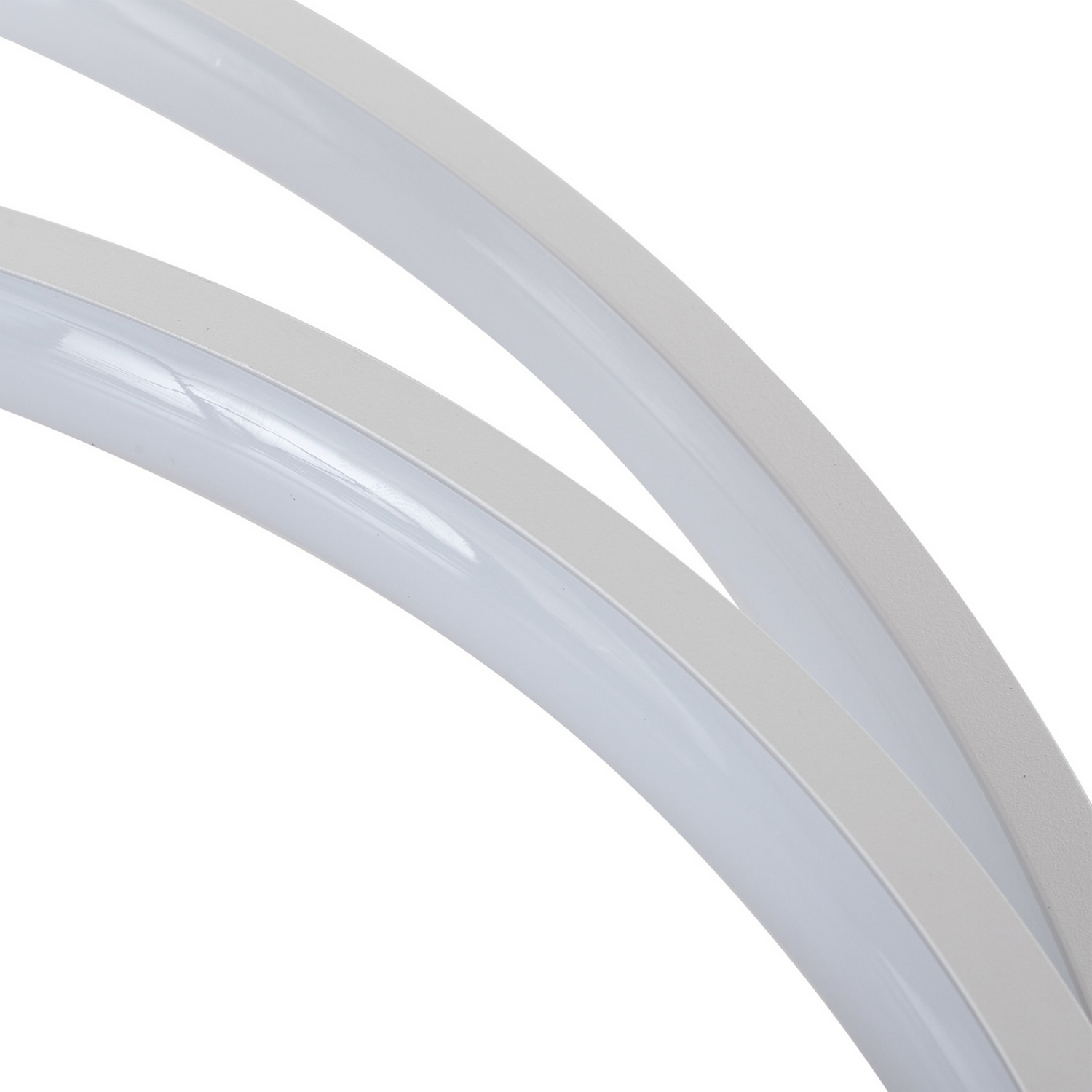 B-Ware Lindby Deckenleuchte Lampe Led Rund Weiß Matt Nerwin Aluminium Dimmbar