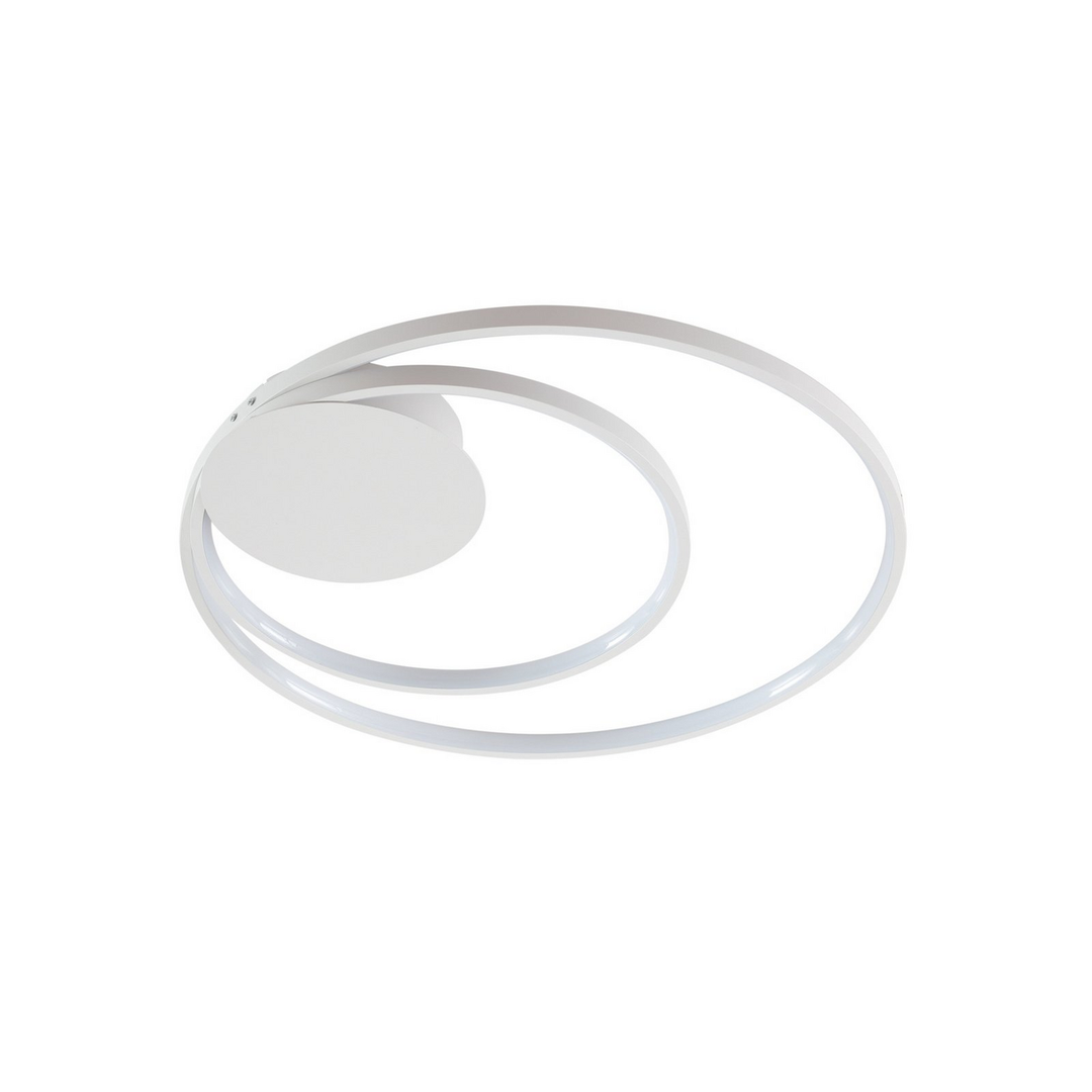 Lindby Nerwin Led Deckenlampe Deckenlampe Leuchte Lampe Led ø 61 Cm Rund Weiß847 B-Ware - 4251096574029
