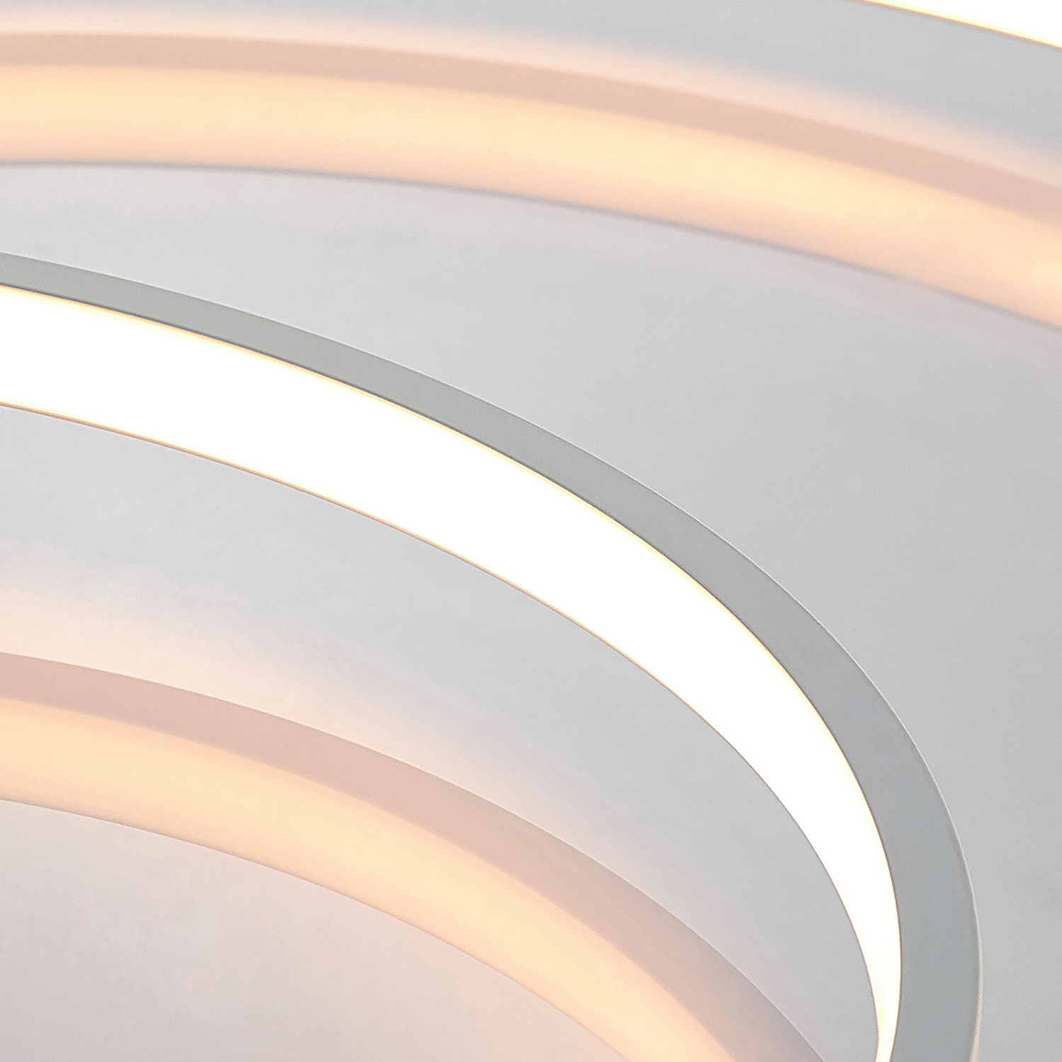 Lindby Nerwin Led Deckenlampe Deckenlampe Leuchte Lampe Led ø 61 Cm Rund Weiß B-Ware - 4251096574029