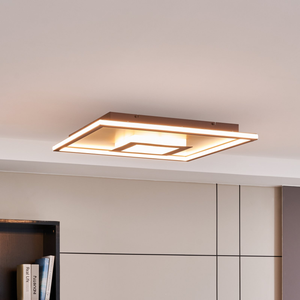 B-Ware Lindby Pekela Led Deckenlampe Eckig 60 Cm Deckenleuchte Spot Lampe Siehe Text