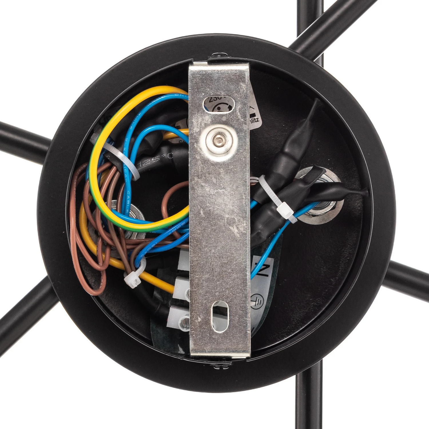 B-Ware Lindby Pellinora Deckenleuchte Schwarz Deckenlampe Lampe Leuchte Spot Licht - 4251911751116