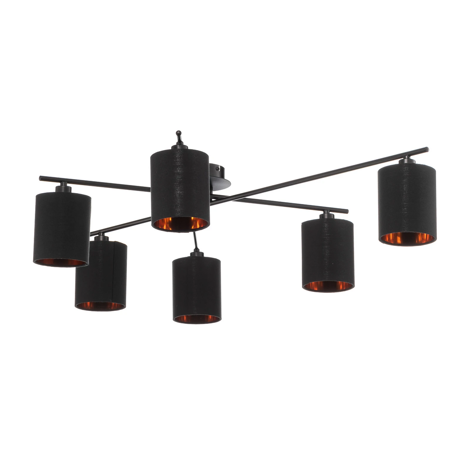 B-Ware Lindby Pellinora Deckenleuchte Schwarz Deckenlampe Lampe Leuchte Spot Licht - 4251911751116