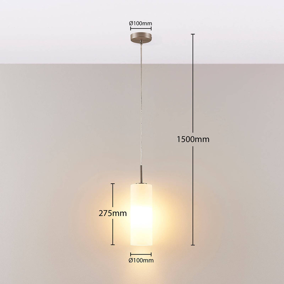Lindby Smart LED-Pendelleuchte Felice Pendelleuchte Lampe E27 App Smart Home RGB - 4251096545258