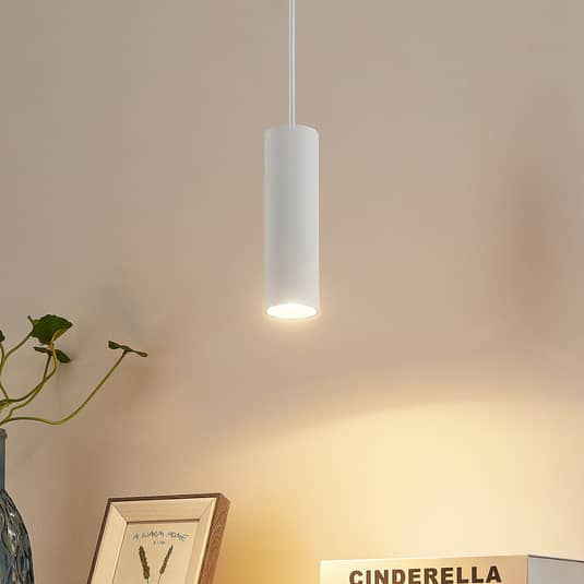 B-Ware Lindby Cees Pendelleuchte Pendelleuchte Lampe Leuchte 1 Phasen Schiene Weiß - 4251911701579