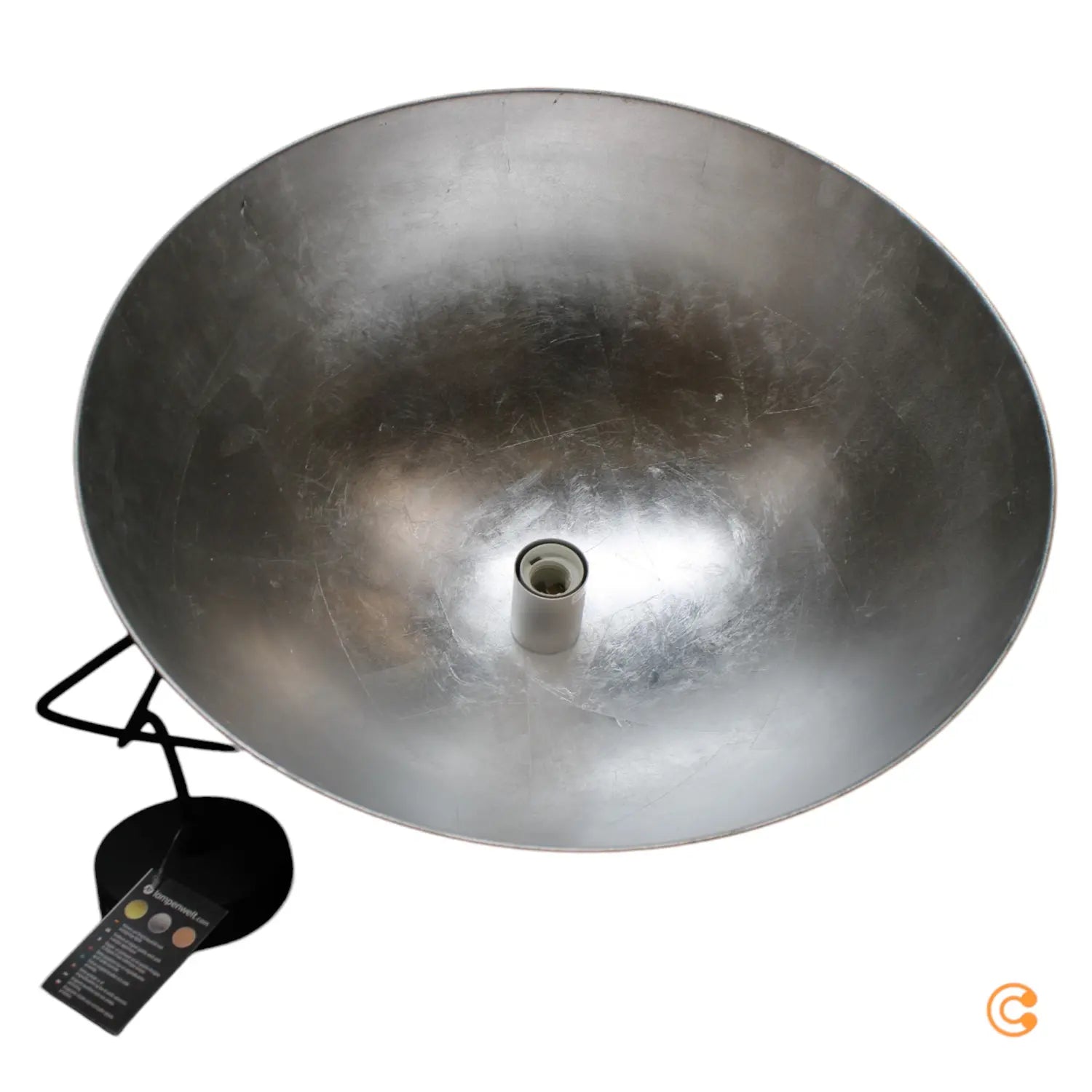 B-Ware Lindby Pendelleuchte Hängelampe E27 Led Bowl Schwarz Esszimmer Küche Wohnzimmer - 4251096552379