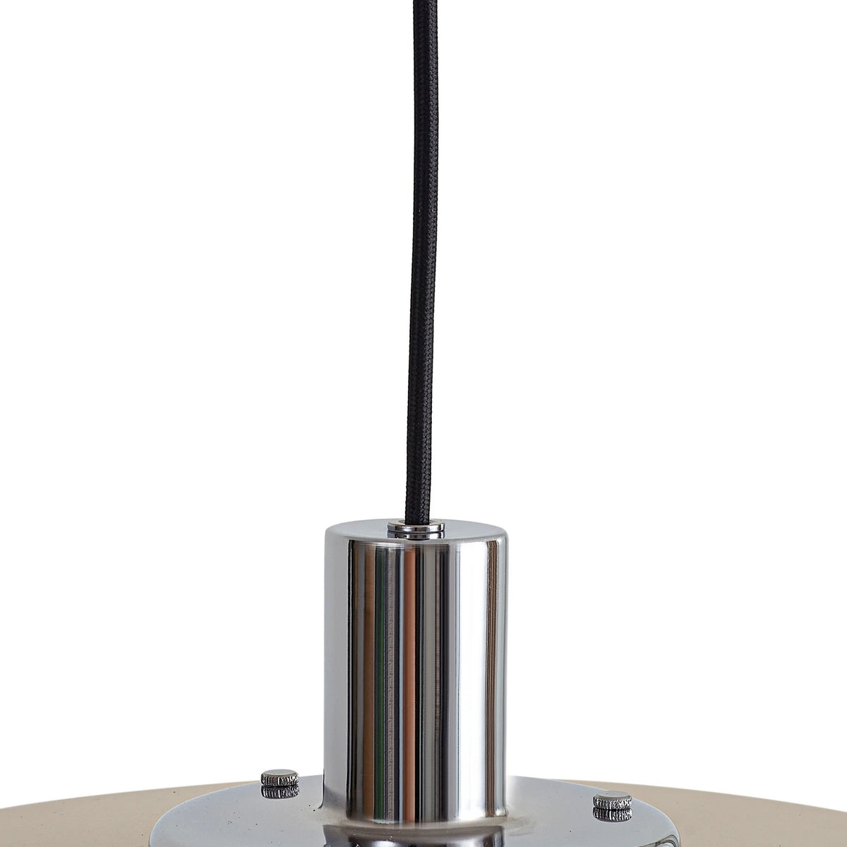 Lindby Pendelleuchte Hängelampe Lampe Retro LED E27 beige Metall 35 cm - 4255830903441