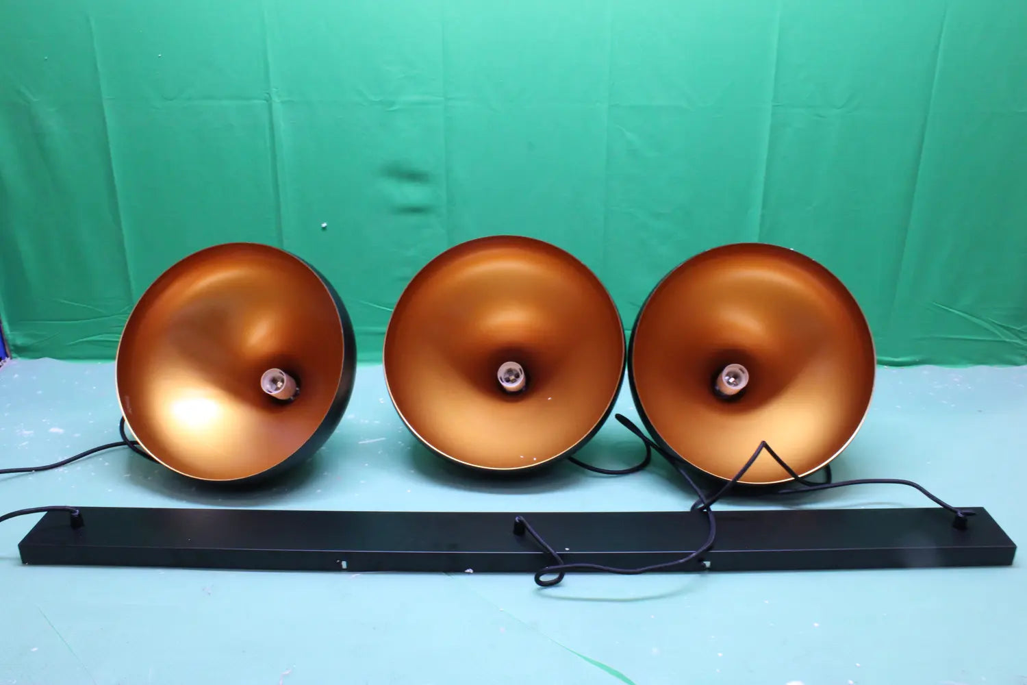 B-Ware Lindby Pendelleuchte Hängelampe Schwarz Metall 133cm 3 Flammig Siehe Text/Foto - 4251911726633
