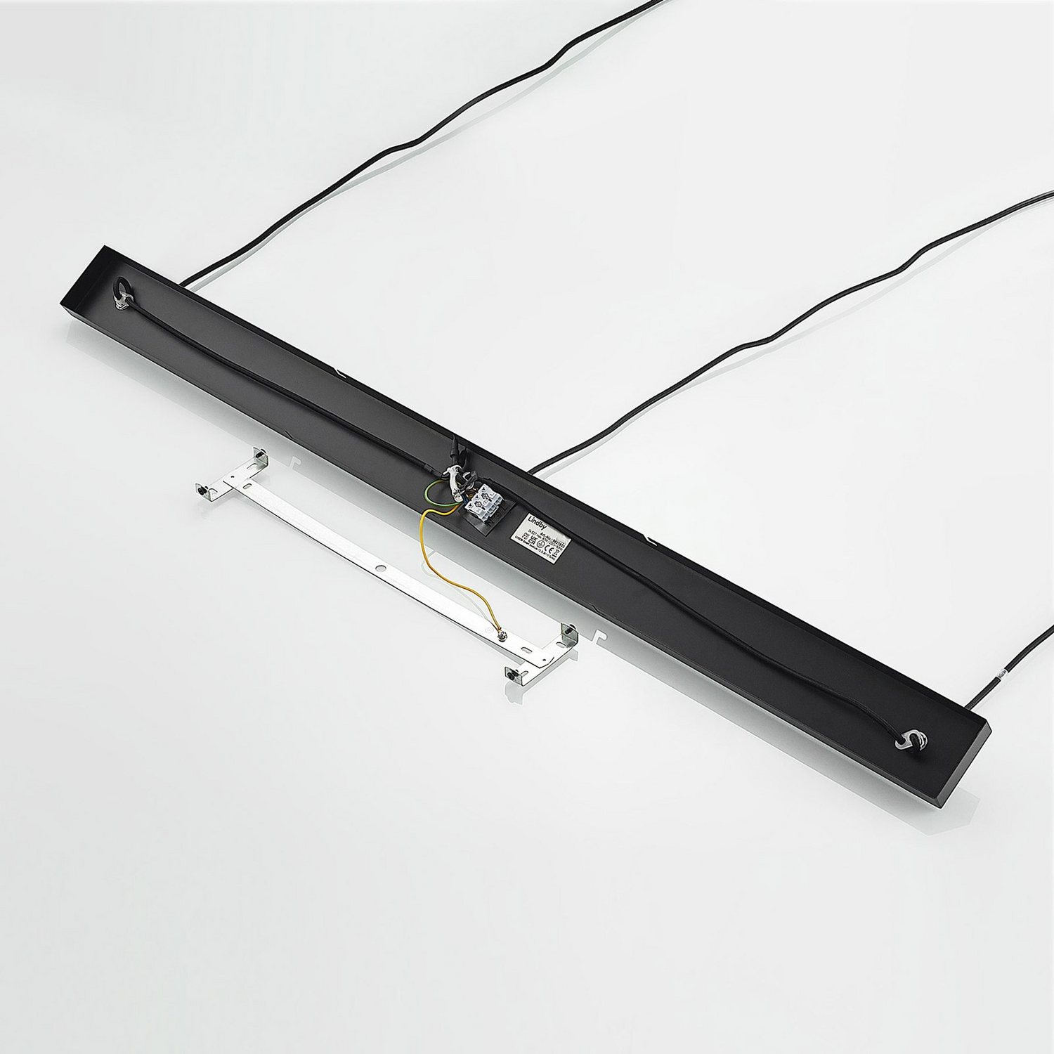 B-Ware Lindby Pendelleuchte Hängelampe Esstischleuchte Schwarz Metall 133cm 3flg53 - 4251911726633