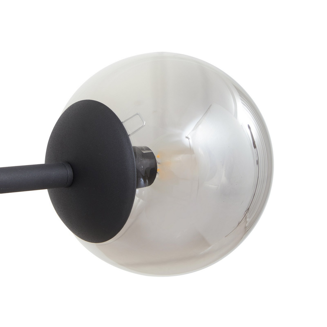 Lindby Pendelleuchte Isamer Leuchte 130cm Rauchgrau Amber Kugel Lampe Spot B-Ware - 4251911797756