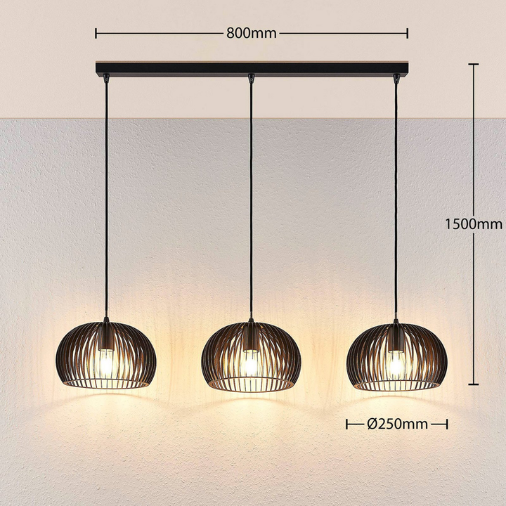 Lindby Pendelleuchte Jusra Hängeleuchte Lampe Leuchte 3 Flg. E27 Siehe Text B-Ware