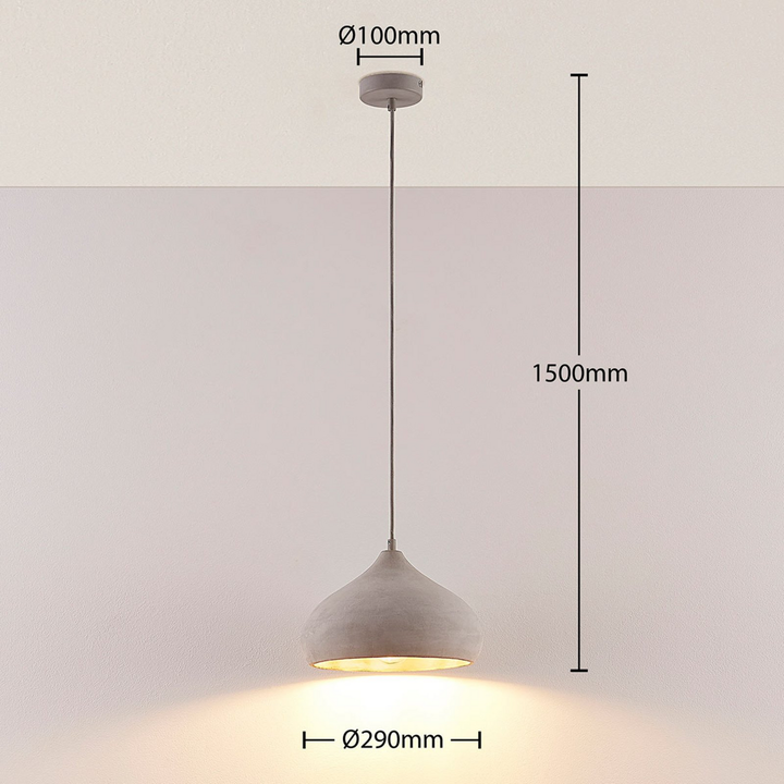 Lindby Beton Pendelleuchte Morton Pendelleuchte Lampe Leuchte Siehe Text/Foto B-Ware - 4251096547818