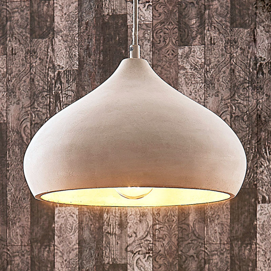 Lindby Beton Pendelleuchte Morton Pendelleuchte Lampe Leuchte Siehe Text/Foto B-Ware - 4251096547818