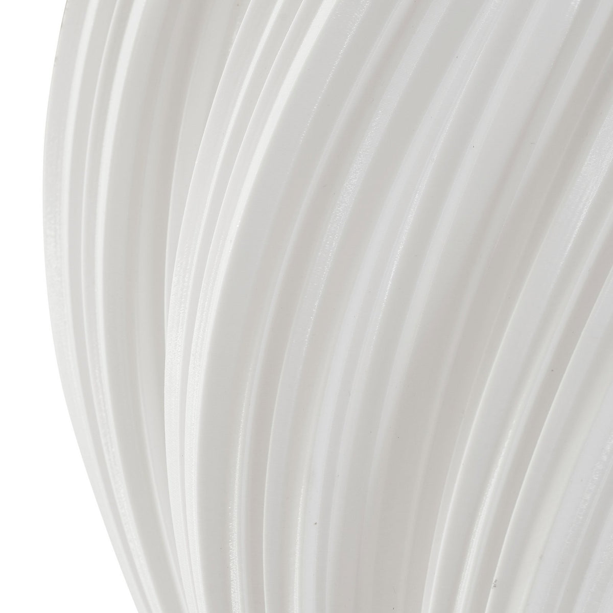 Lindby Pendelleuchte Hängelampe Nuvia weiß 3D Druck Lampenschirm 15 5 cm354 - 4255830901263