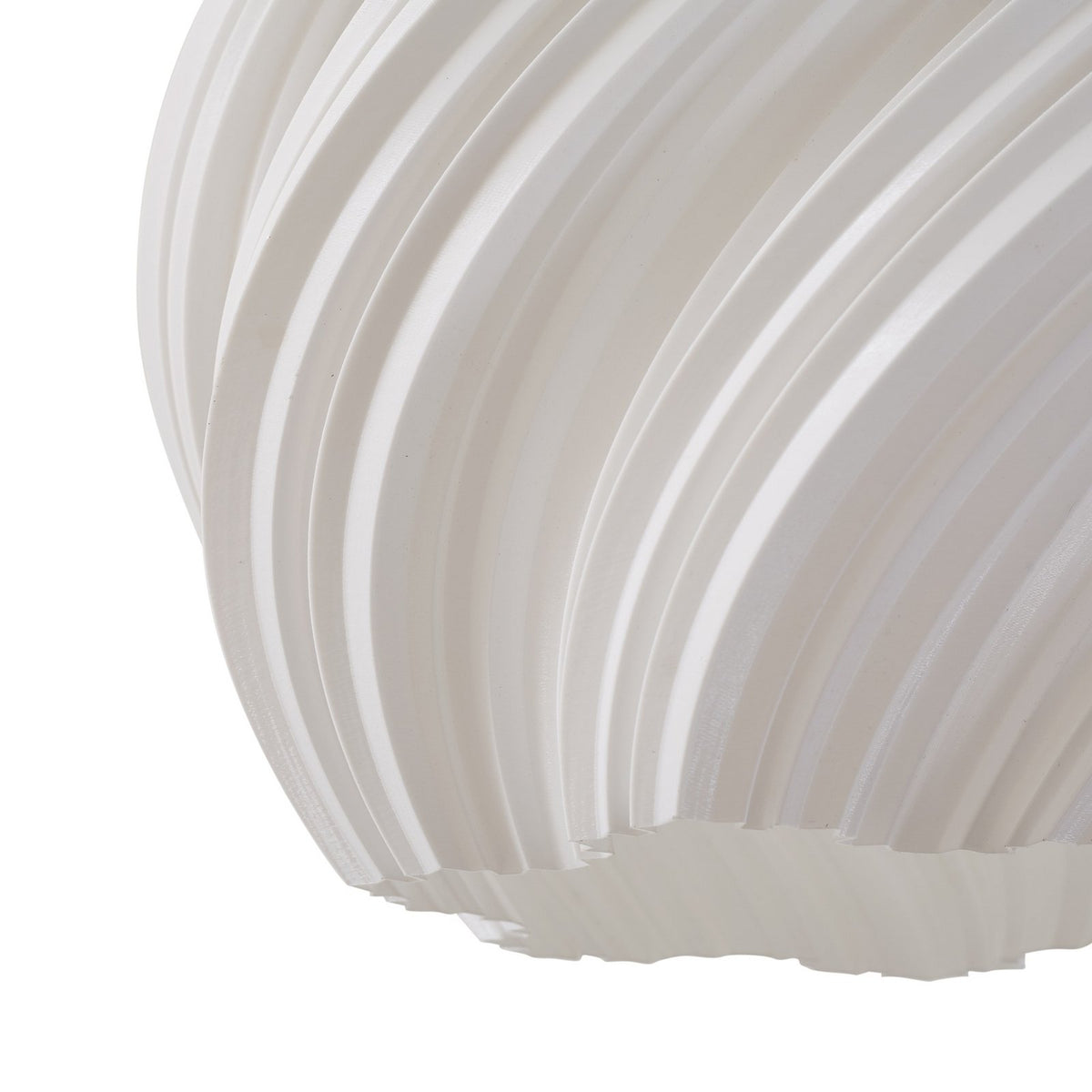 Lindby Pendelleuchte Lampe Nuvia weiß 3D Druck 30 cm - 4255830901287