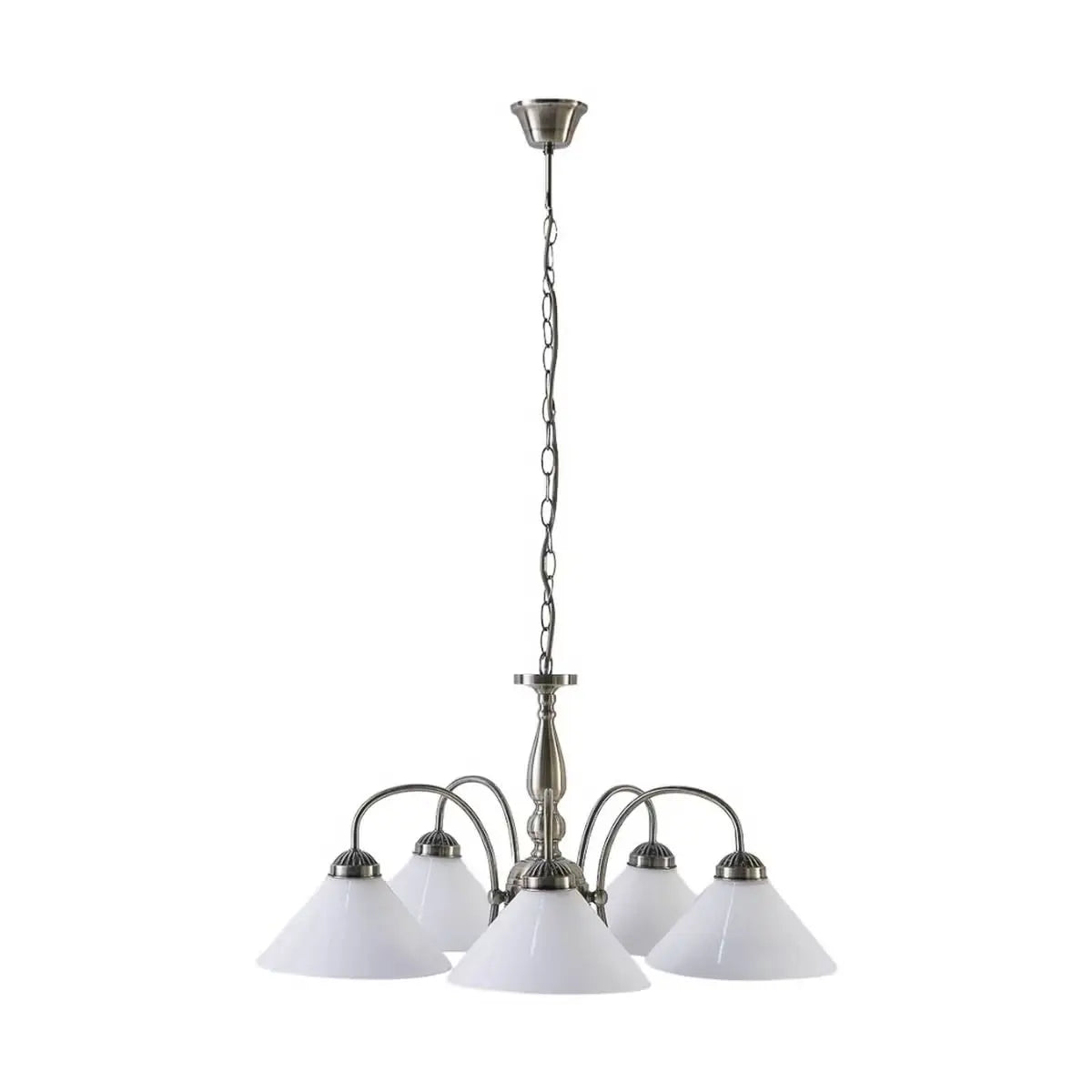 B-Ware Lindby Glas Pendelleuchte Otis 5 Flg Deckenlampe Hängeleuchte E27 Siehe Text - 4251096525076