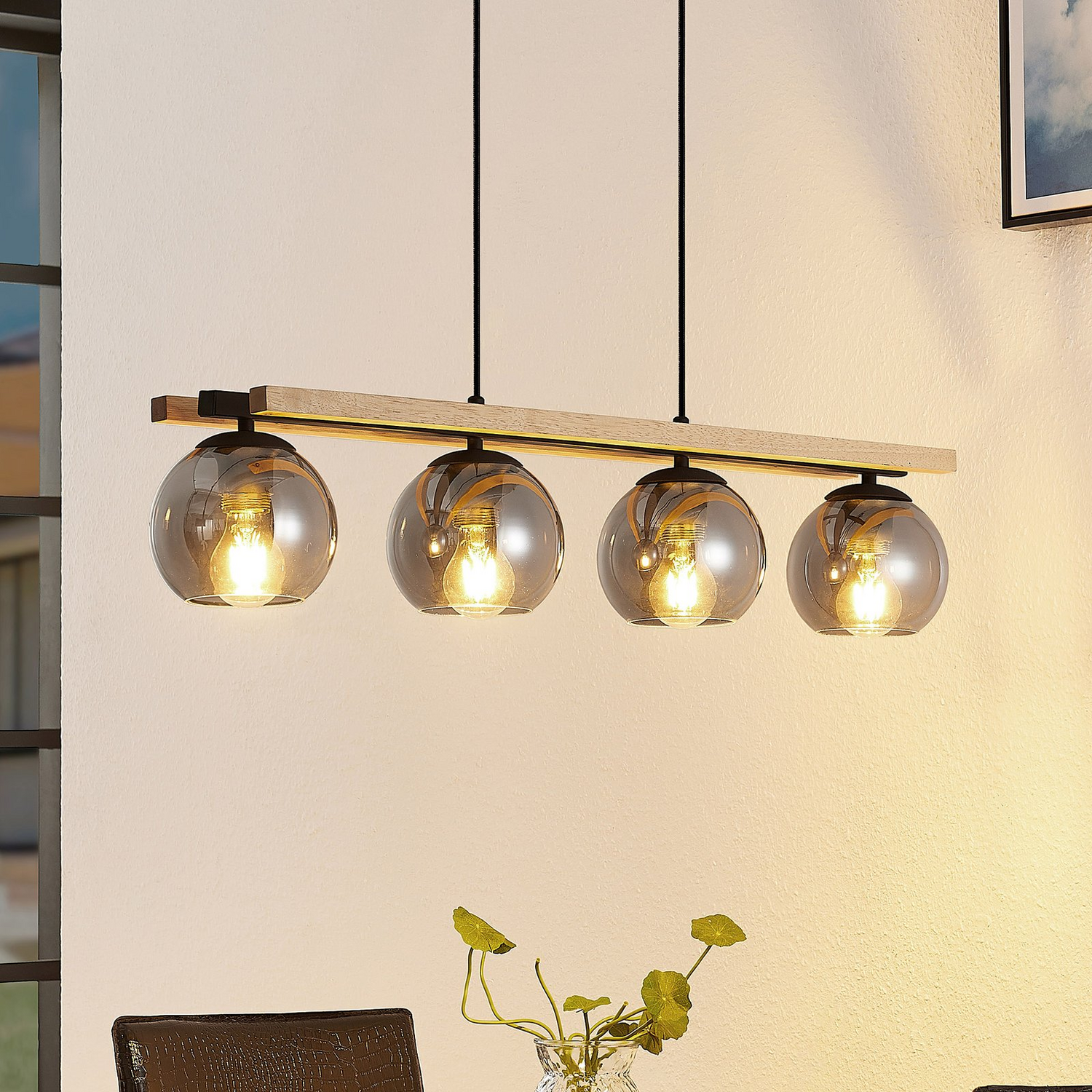 Suspension Lindby Philika (4 ampoules E27 G856) - Produit de seconde main 