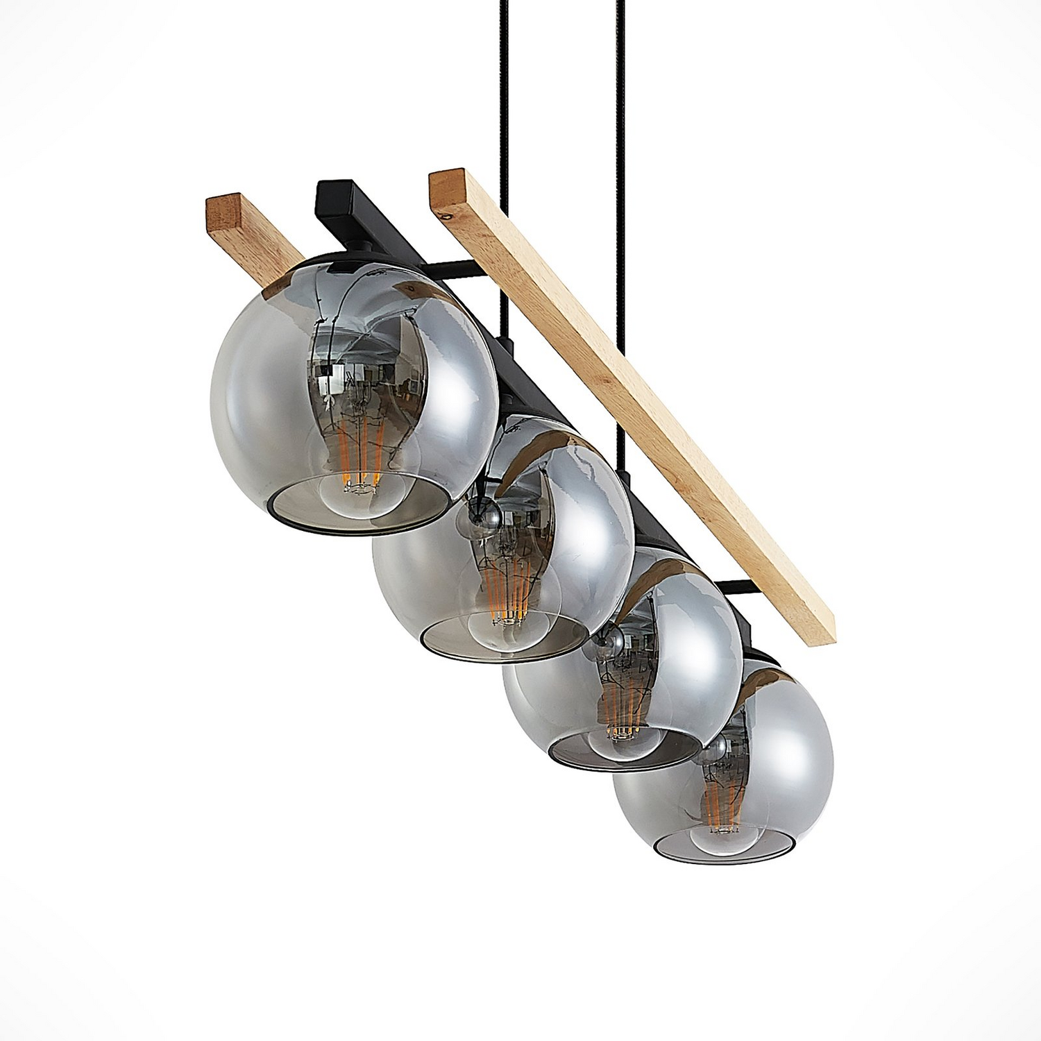 Suspension Lindby Philika (4 ampoules E27 G856) - Produit de seconde main 