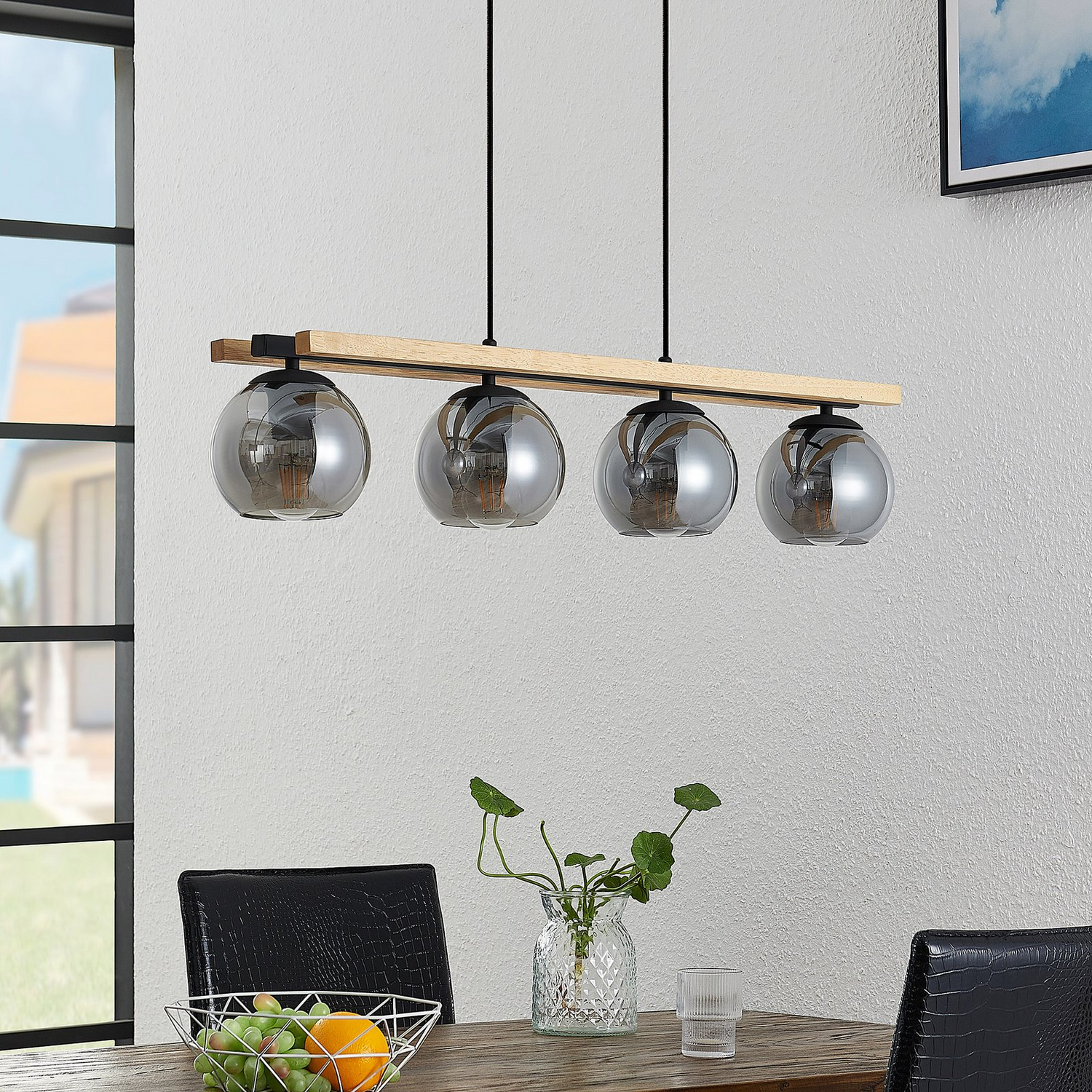 Suspension Lindby Philika (4 ampoules E27 G856) - Produit de seconde main 