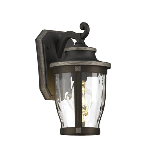 Lindby Philody Außenwandleuchte 29 cm Gartenleuchte Terrassenlampe Außenleuchte - 4251096568073