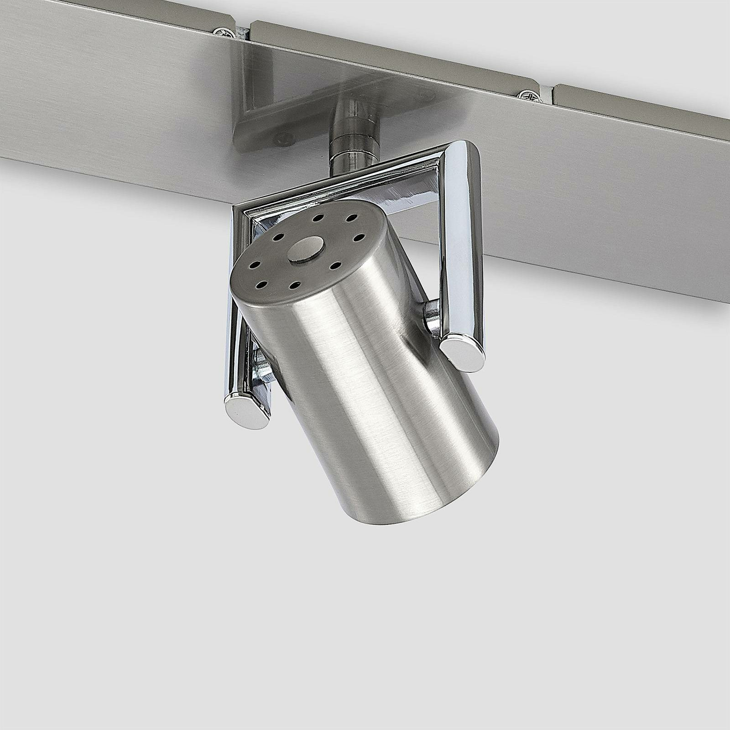 B-Ware Lindby Reina Deckenstrahler Deckenlampe Deckenlampe Lampe Nickel 3 Fl. Lang - 4251096590234