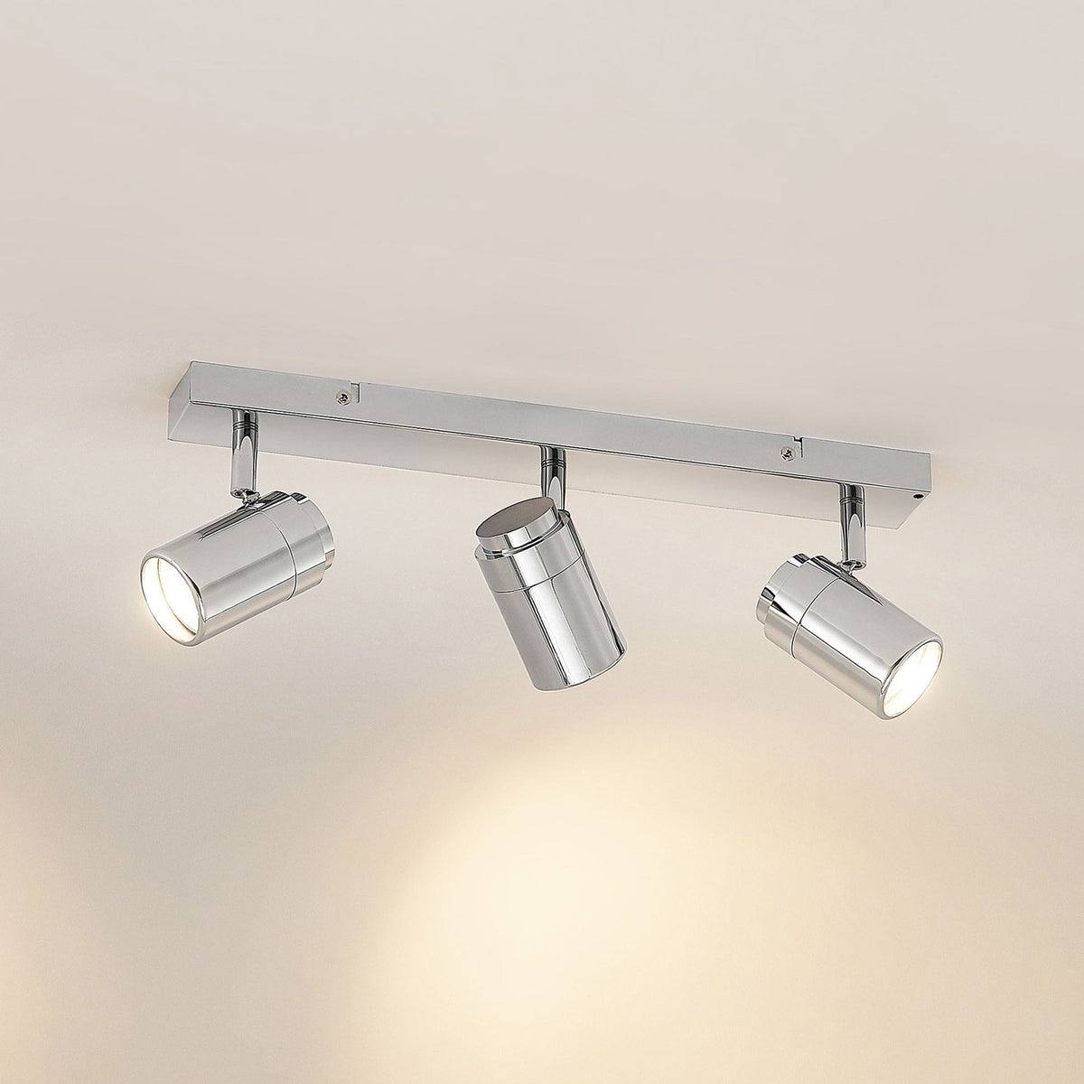Lindby Remilan Deckenstrahler chrom lang Deckenlampe Deckenleuchte Lampe Leuchte - 4251911732283