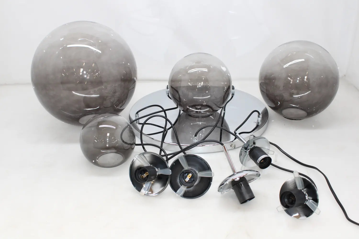 B-Ware Lindby Robyn Glas Pendelleuchte Deckenleuchte Hängeleuchte Siehe Text/Foto - 4251096567458