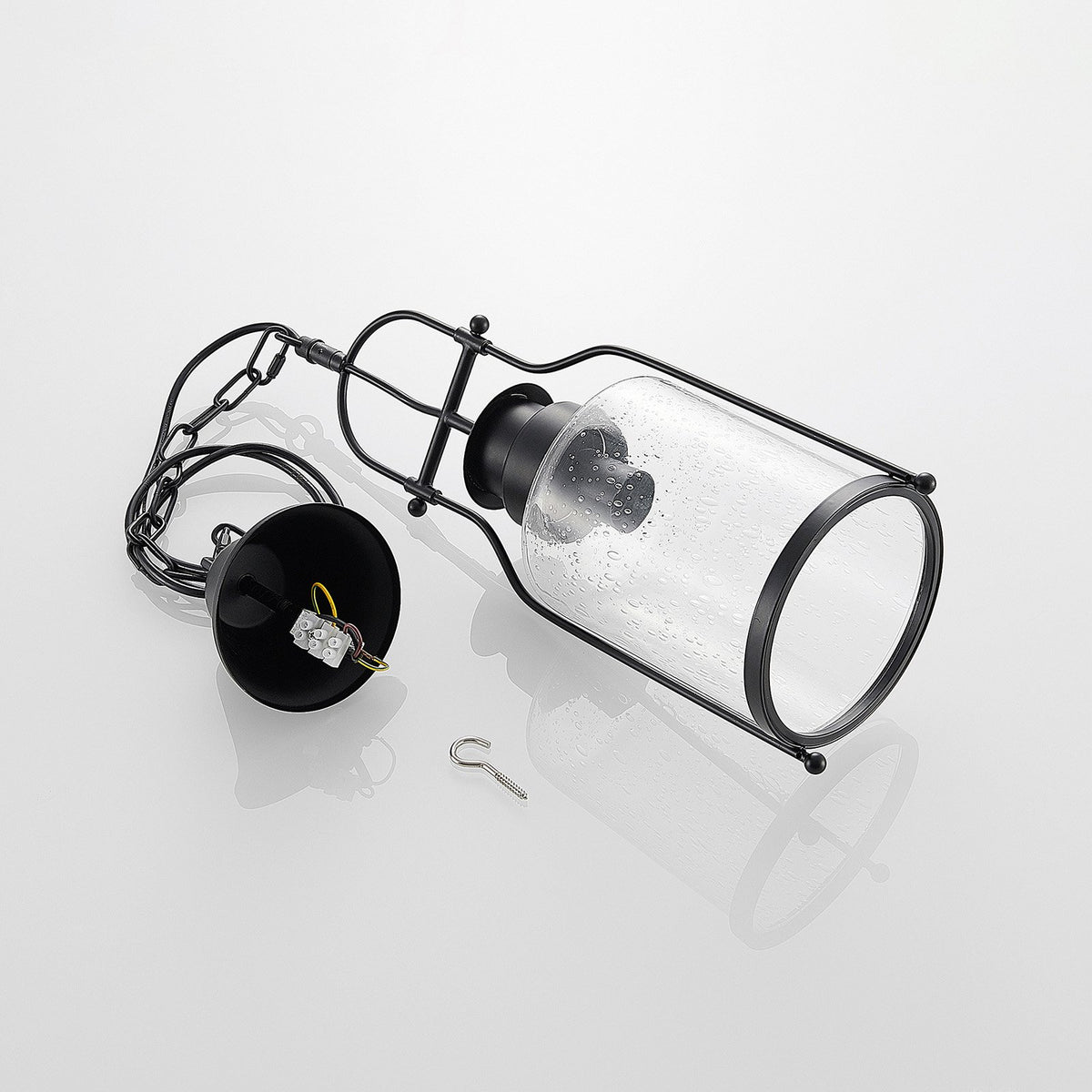 Lindby Rozalie Hängeleuchte Laterne Deckenlampe Pendelleuchte Deckenlampe E27 - 4251096572247