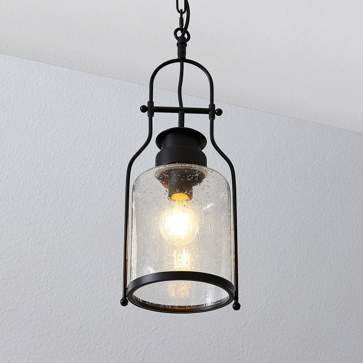 Lindby Rozalie Hängeleuchte Laterne Deckenlampe Pendelleuchte Deckenlampe E27 - 4251096572247