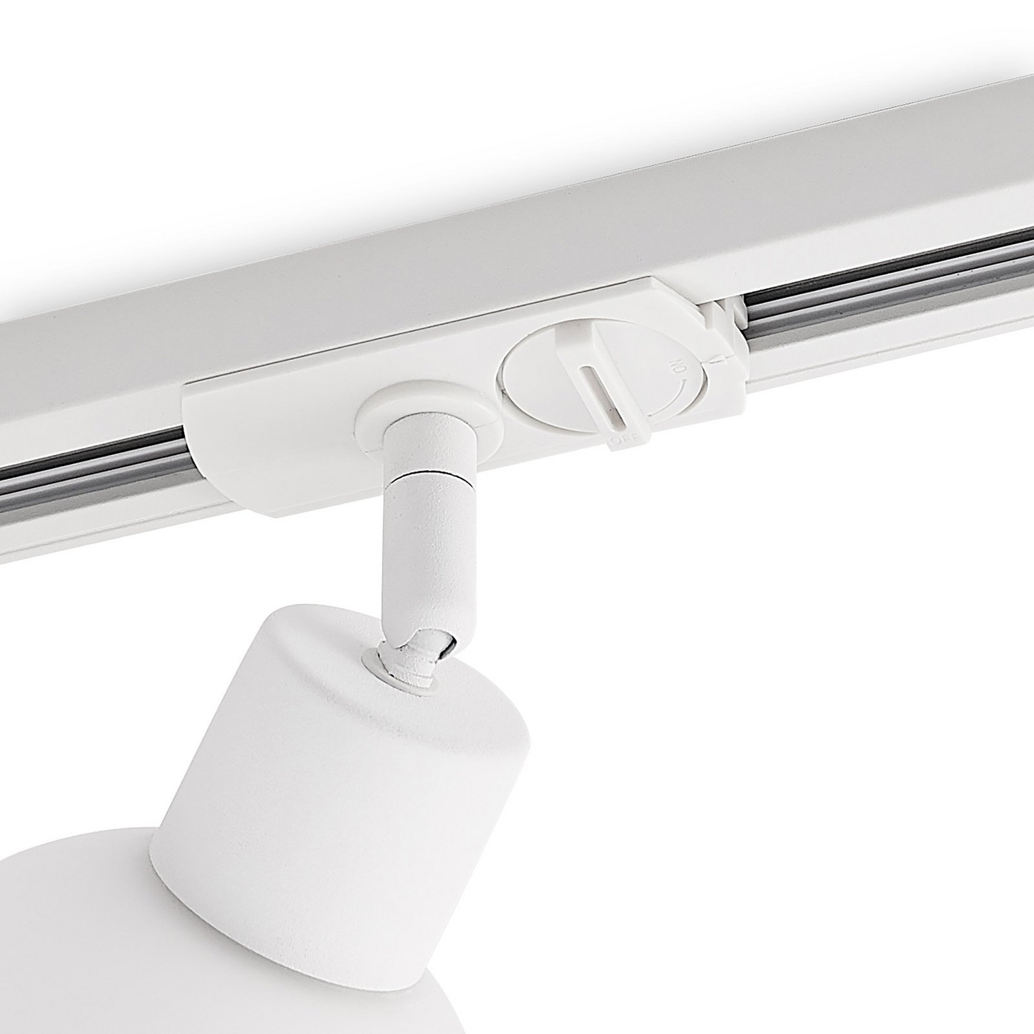 B-Ware Lindby Schienenspot Leuchte E14 Weiß Schienensystem 1 Phasen 3 Stück - 4251911701395