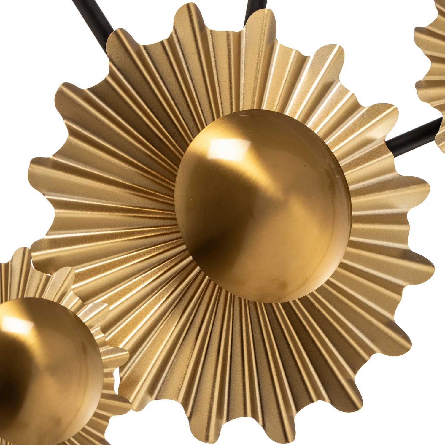 B-Ware Lindby Senmia Wandleuchte In Gold Fünfflammig Lampe Leuchte Spot Licht Wandlampe