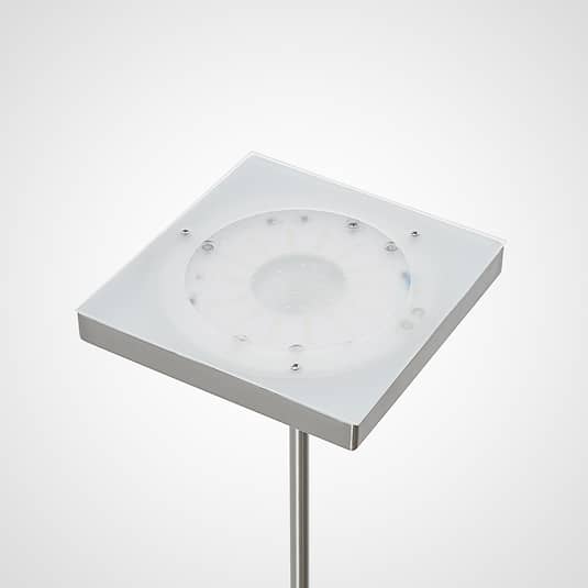Lindby Seppa LED-Stehleuchte Standleuchte Deckenfluter Lampe dimmbar 180cm eckig - 4251096586763