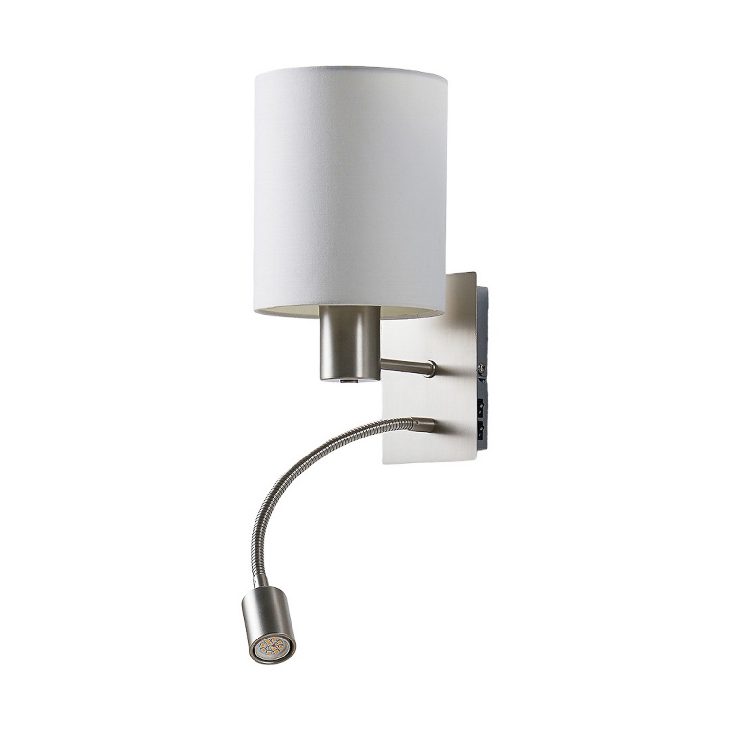 B-Ware Lindby Stoff Wandleuchte Shajan Led Leselicht Wandleuchte Bilderleuchte Leselampe - 4251096521290